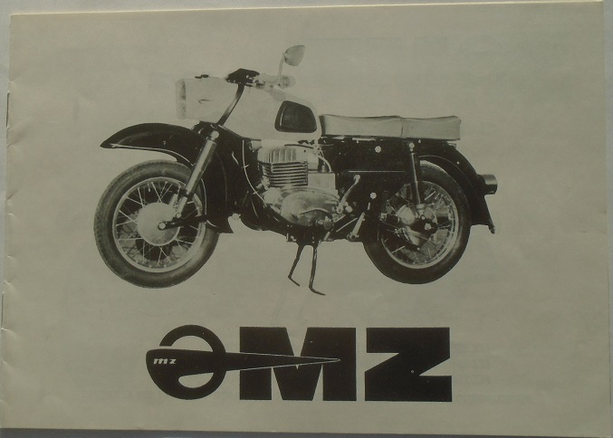 1968 MZ es 250/2 och es 125 broschyr svensk