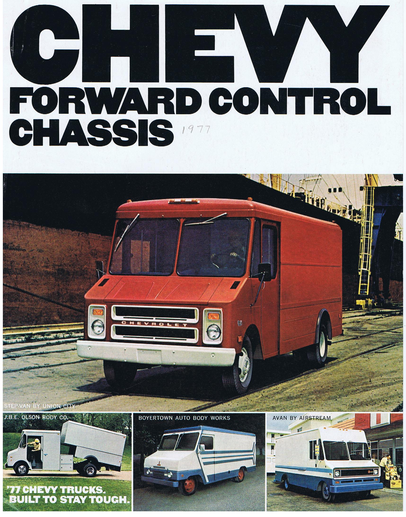 1977 Chevrolet Truck Forward Control Chassis Broschyr