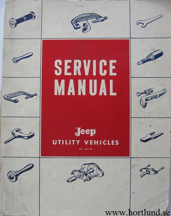 1957 - 1961 Jeep L6-226 and F4-134 Service Manual original