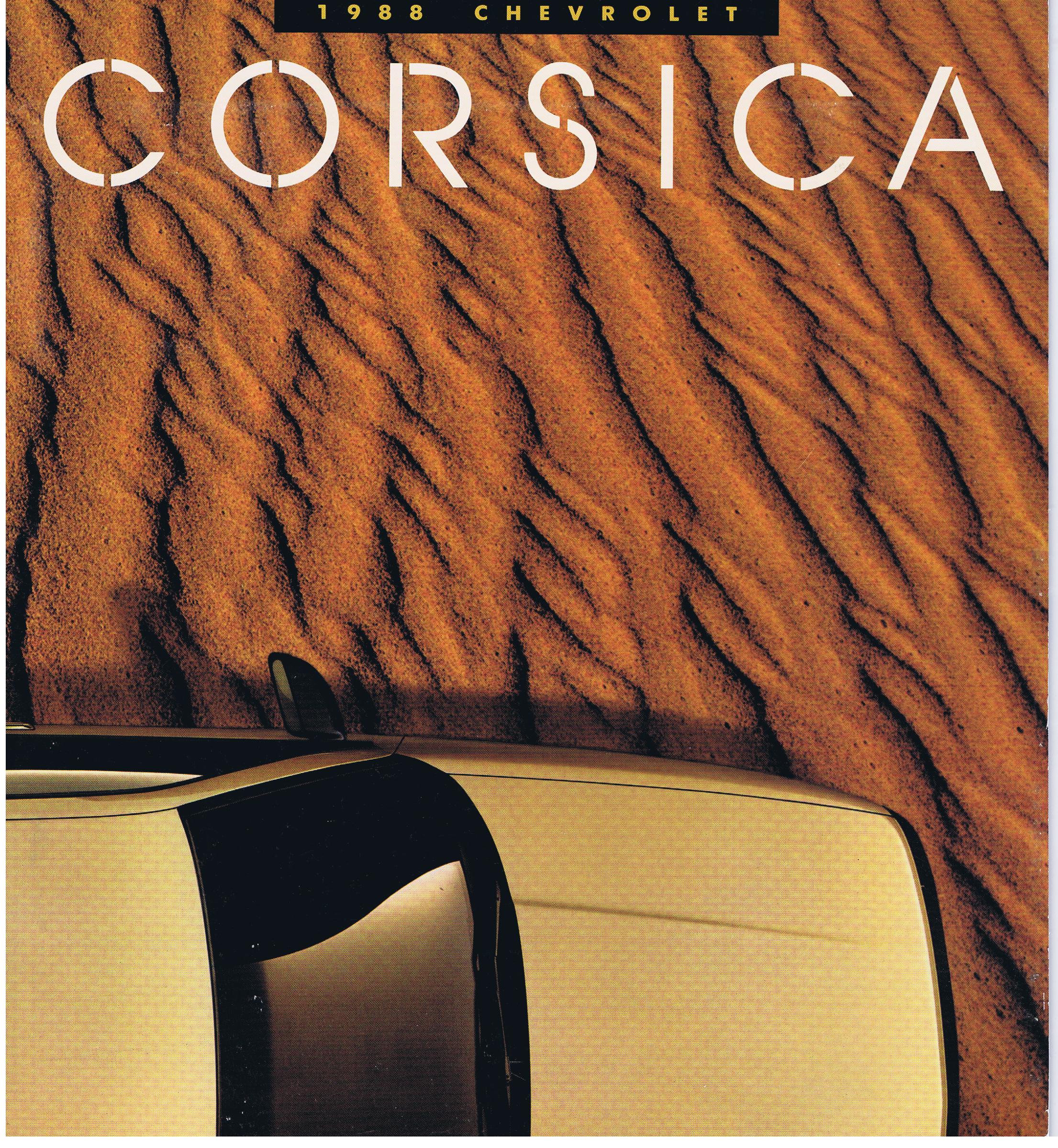 1988 Chevrolet Corsica Broschyr