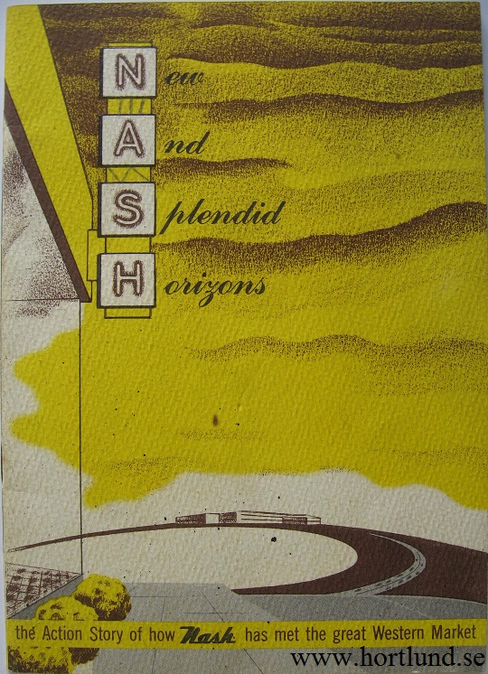 1949 Nash broschyr New And Splendid Horizons