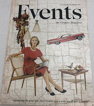 1958 Chrysler Events The Chrysler Magazine Nov-Dec 1957