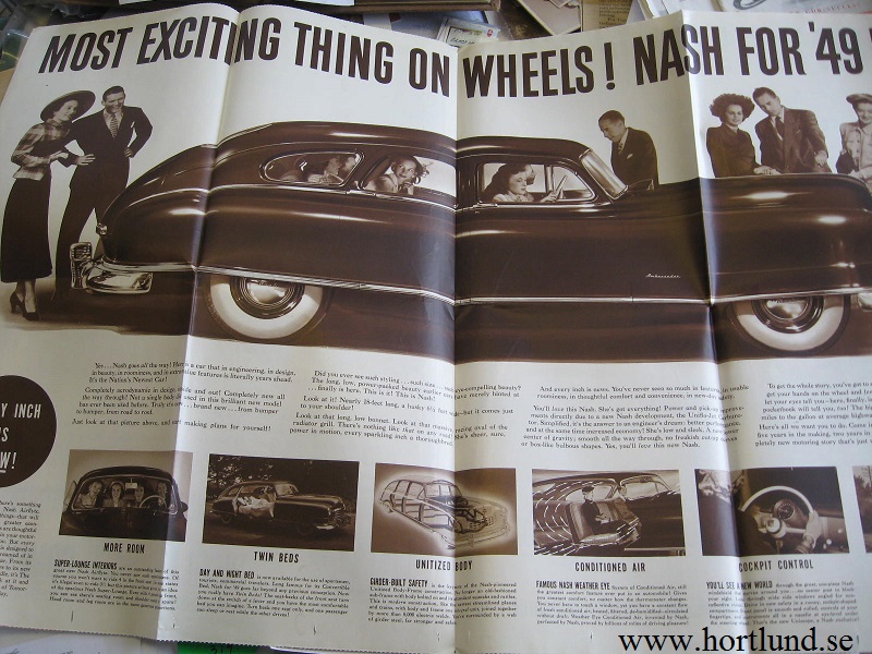 1949 Nash broschyr It's Here!... - 2