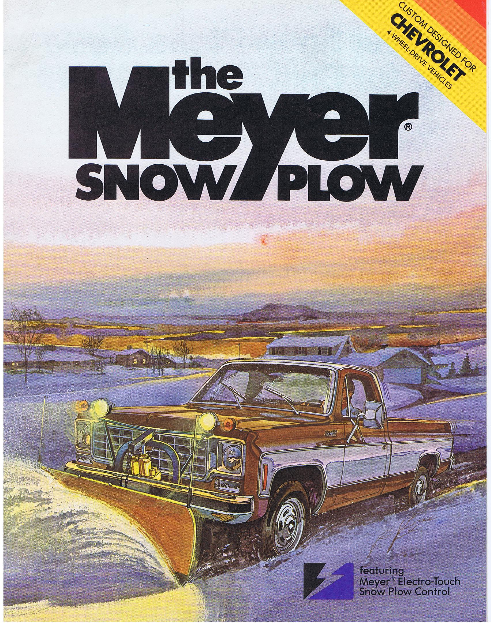 1977 Chevrolet The Meyer Snow Plow