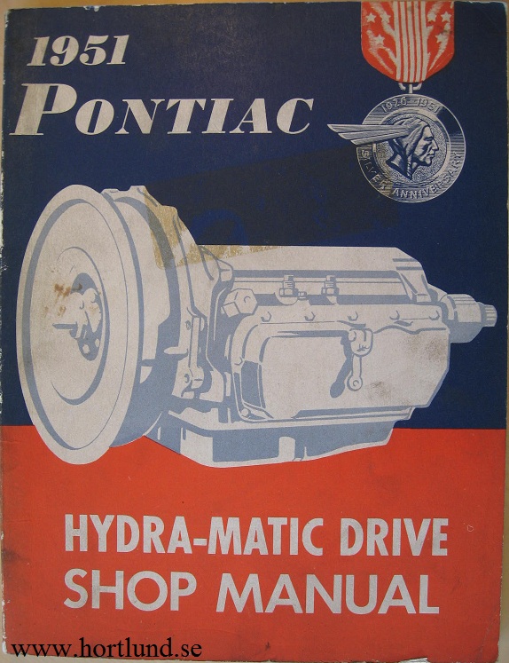 1951 Pontiac Hydra-Matic Drive Shop Manual