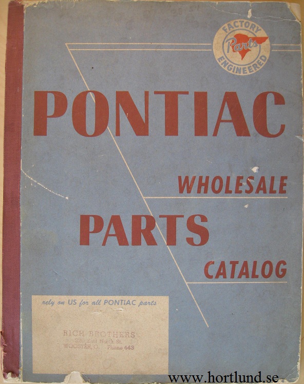 1937 - 1951 Pontiac Factory Engineered Parts