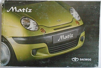 2003 Daewoo Matiz Instruktionsbok