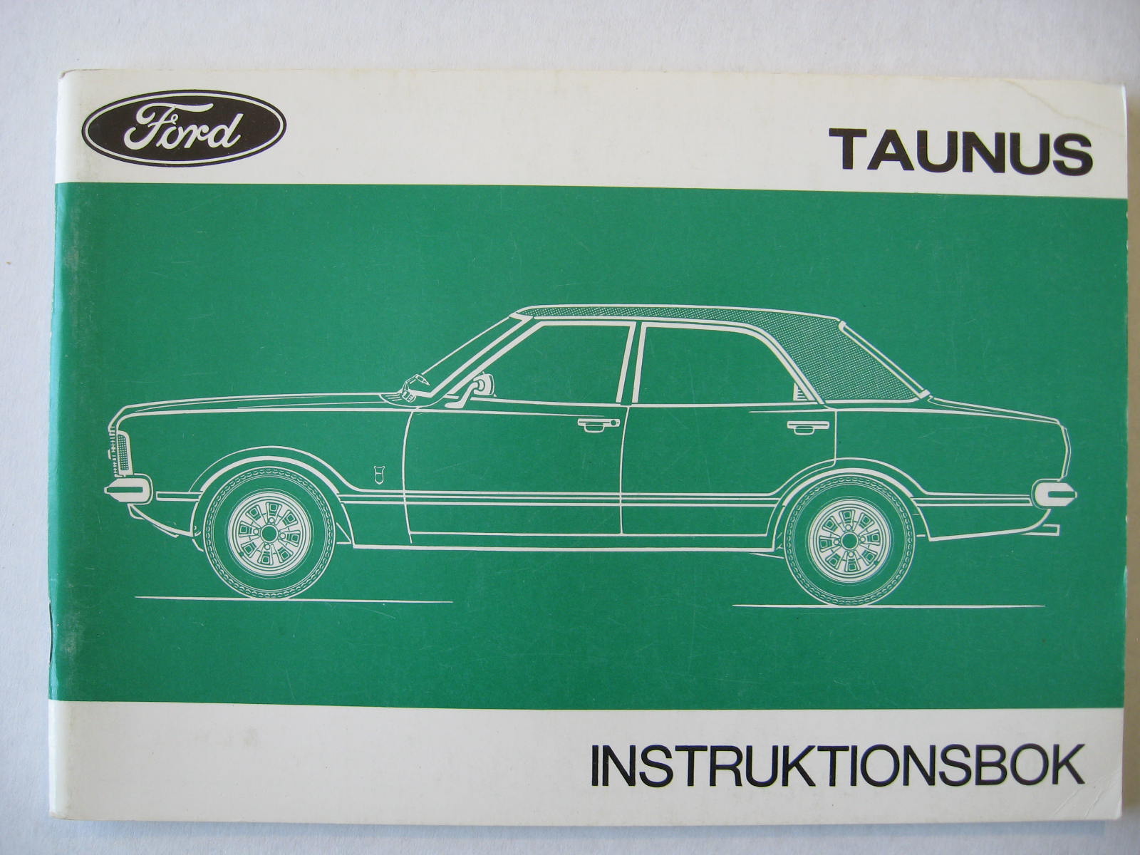 1974 Ford Taunus Instruktionsbok