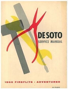 1960 De Soto Service Manual original