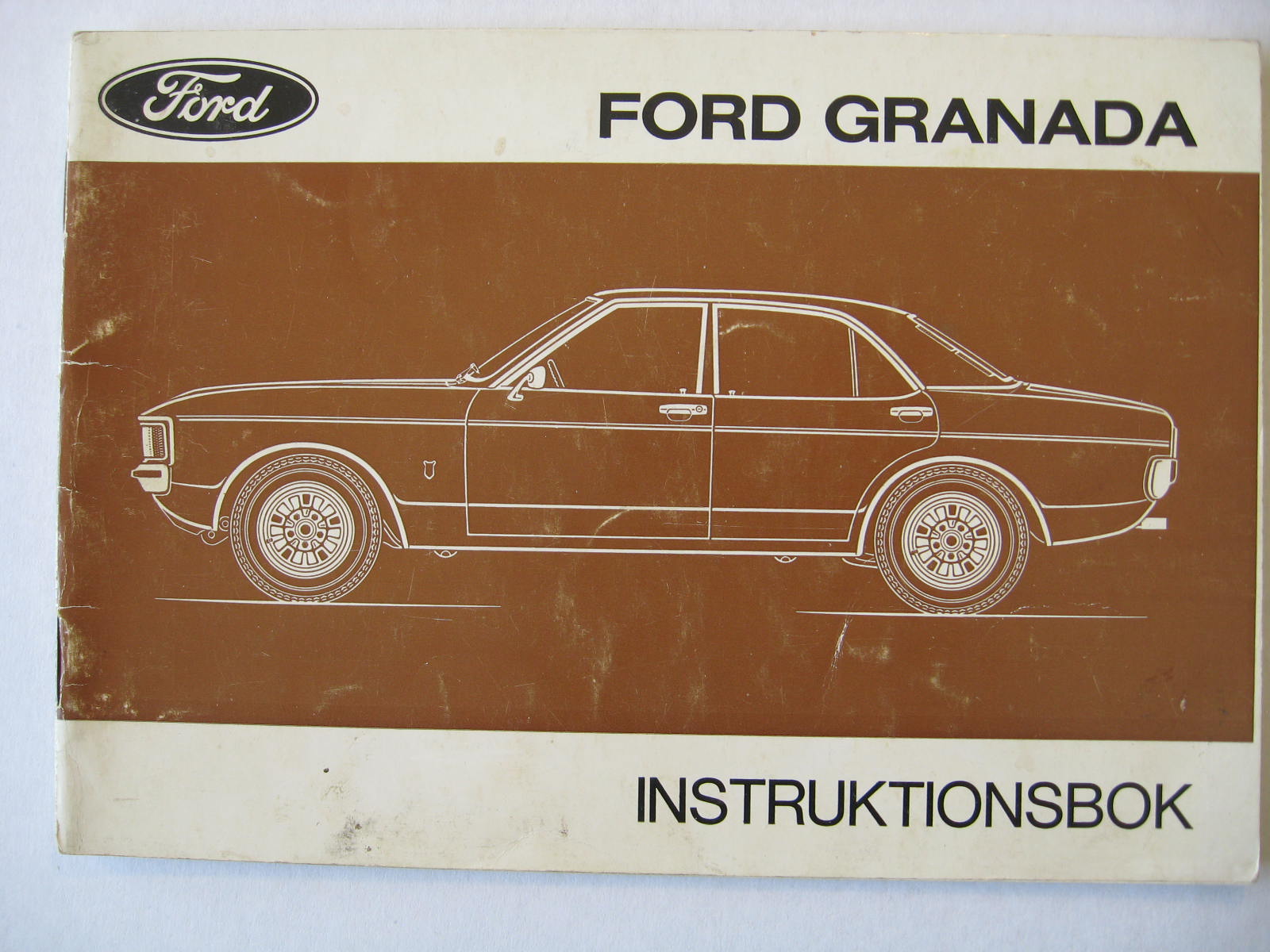 1975 Ford Granada Instruktionsbok