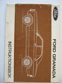 1975 Ford Granada Instruktionsbok