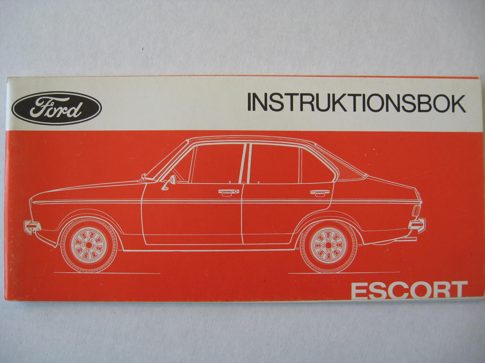 1975 Ford Escort Instruktionsbok