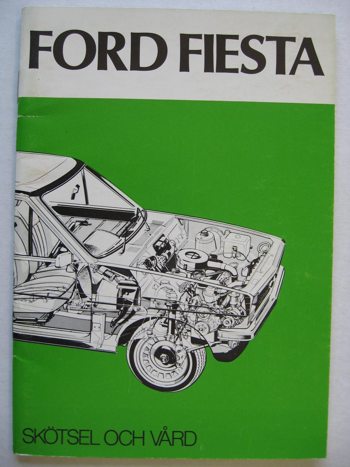 1976 Ford Fiesta Instruktionsbok