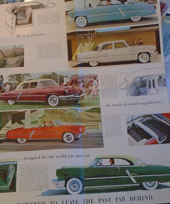 1953 Lincoln broschyr, Powered for modern... 2-53 - 2