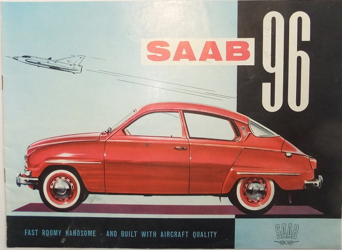 1961 SAAB 96 broschyr 8-60