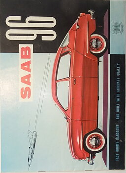 1961 SAAB 96 broschyr 8-60