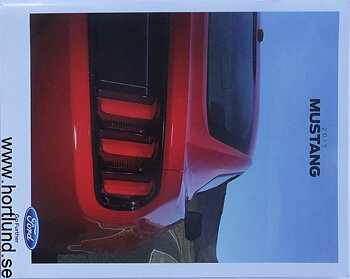 2015 Ford Mustang broschyr typ 2