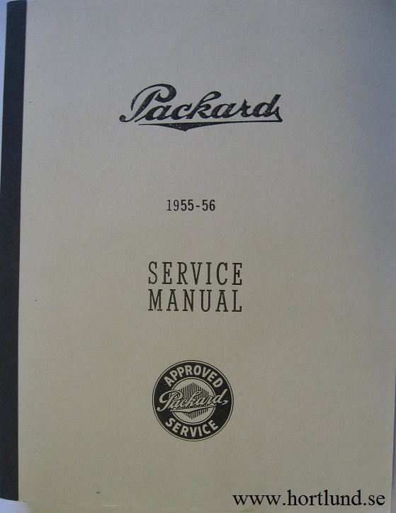 1955 - 1956 Packard Service Manual
