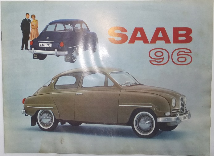 1964 SAAB 96 broschyr