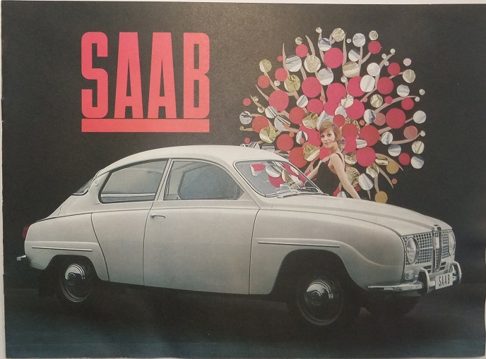 1965 SAAB 96 broschyr