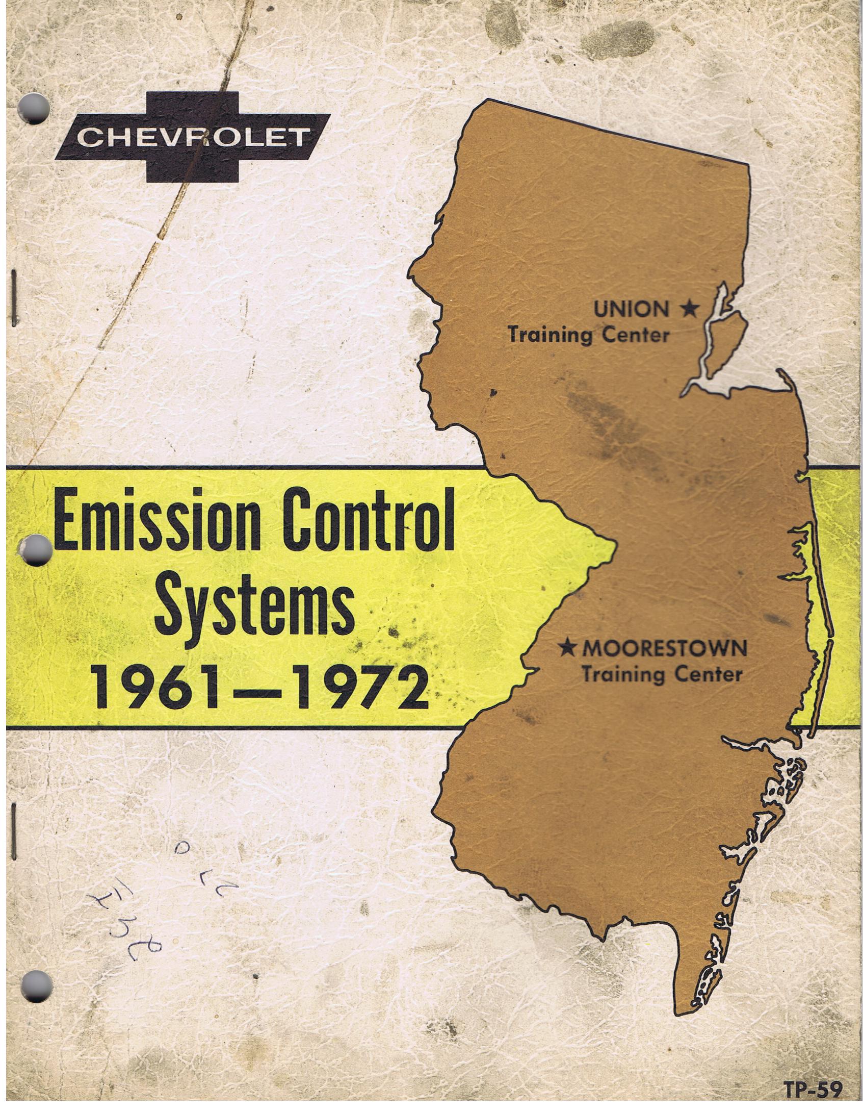 1961 - 1972 Chevrolet Emission Control Systems