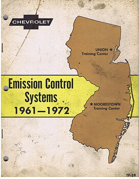 1961 - 1972 Chevrolet Emission Control Systems