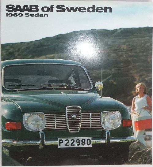 1969 SAAB 96 V4 broschyr