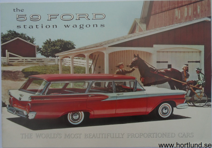 1959 Ford broschyr Station Wagons
