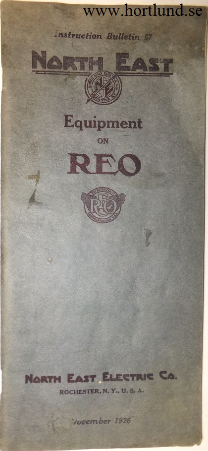 1926 REO North East Equipment on,,,