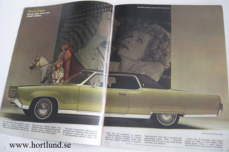 1969 Oldsmobile broschyr alla modeller - 2