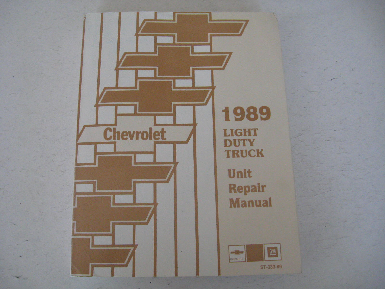 1989 Chevrolet Light Duty Truck Unit Repair Manual