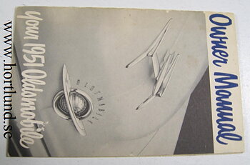 1951 Oldsmobile Super 88 & 98  Owners Manual