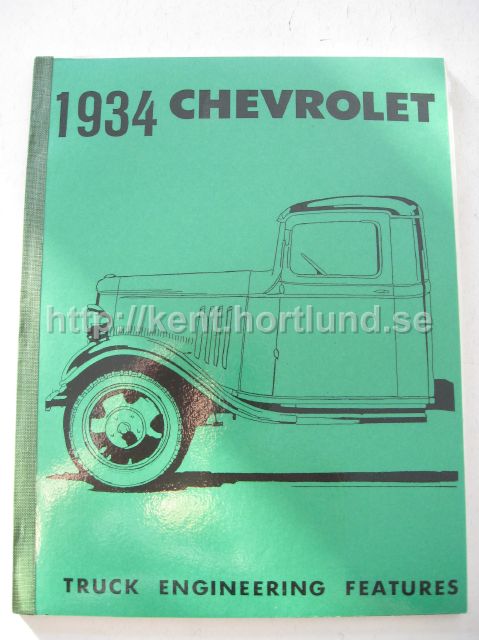 1934 Chevrolet Truck Engineering Features