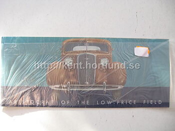 1935 Chevrolet Försäljningsfolder Master De luxe Utvecklingsbar