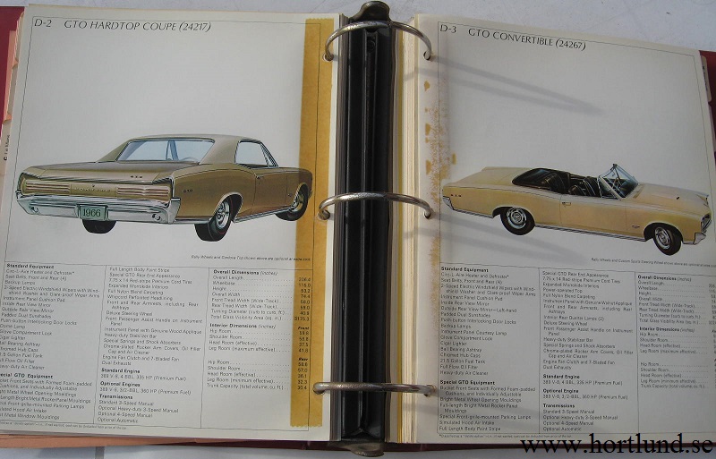 1966 Pontiac Sales Album - 2