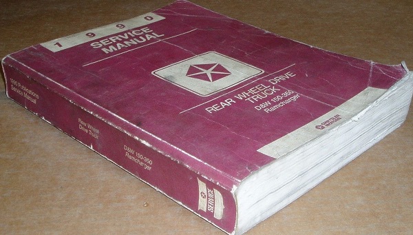 1990 Dodge D&W 150-350 Service Manual - 5