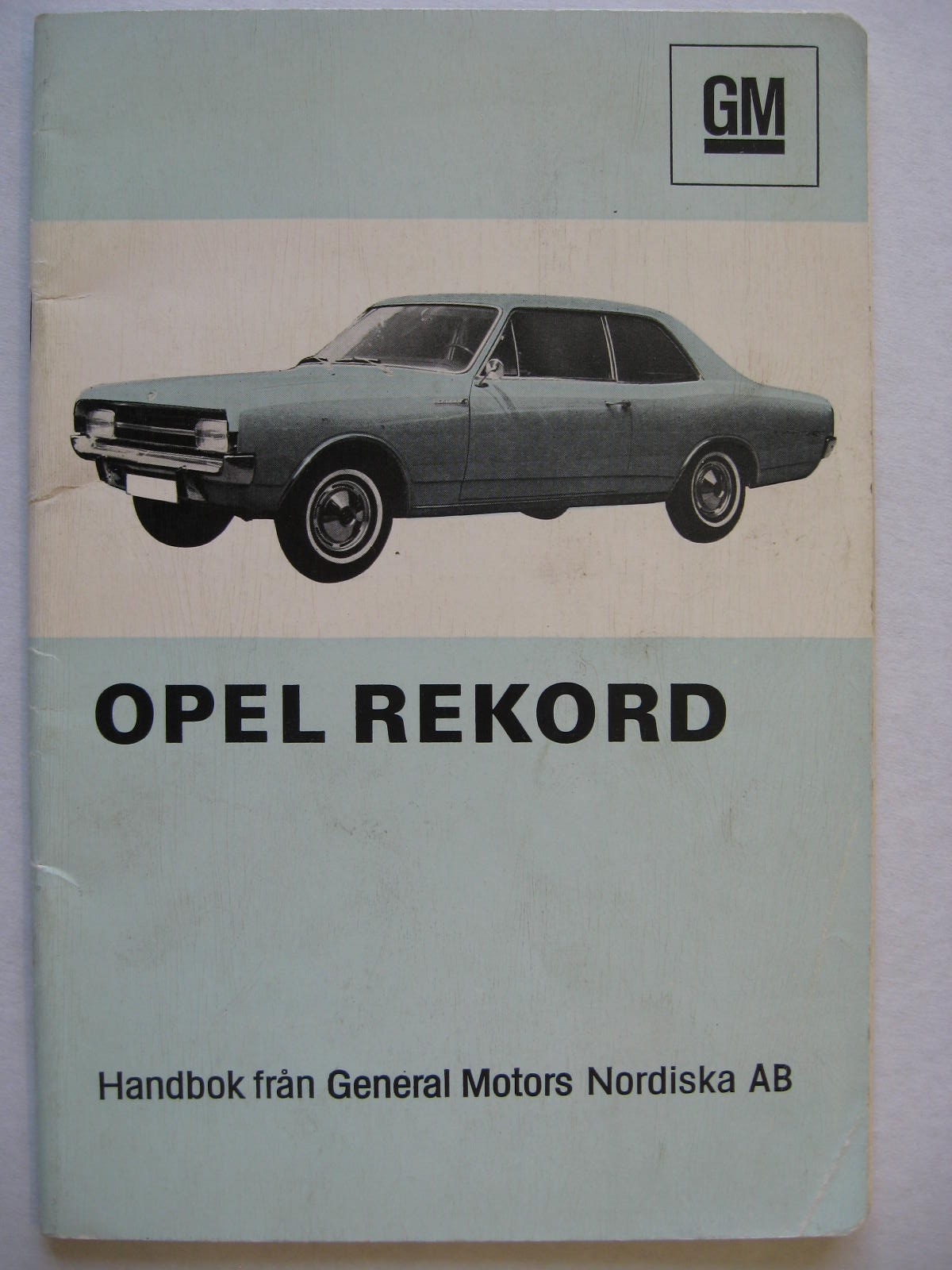 1967 Opel Rekord Handbok
