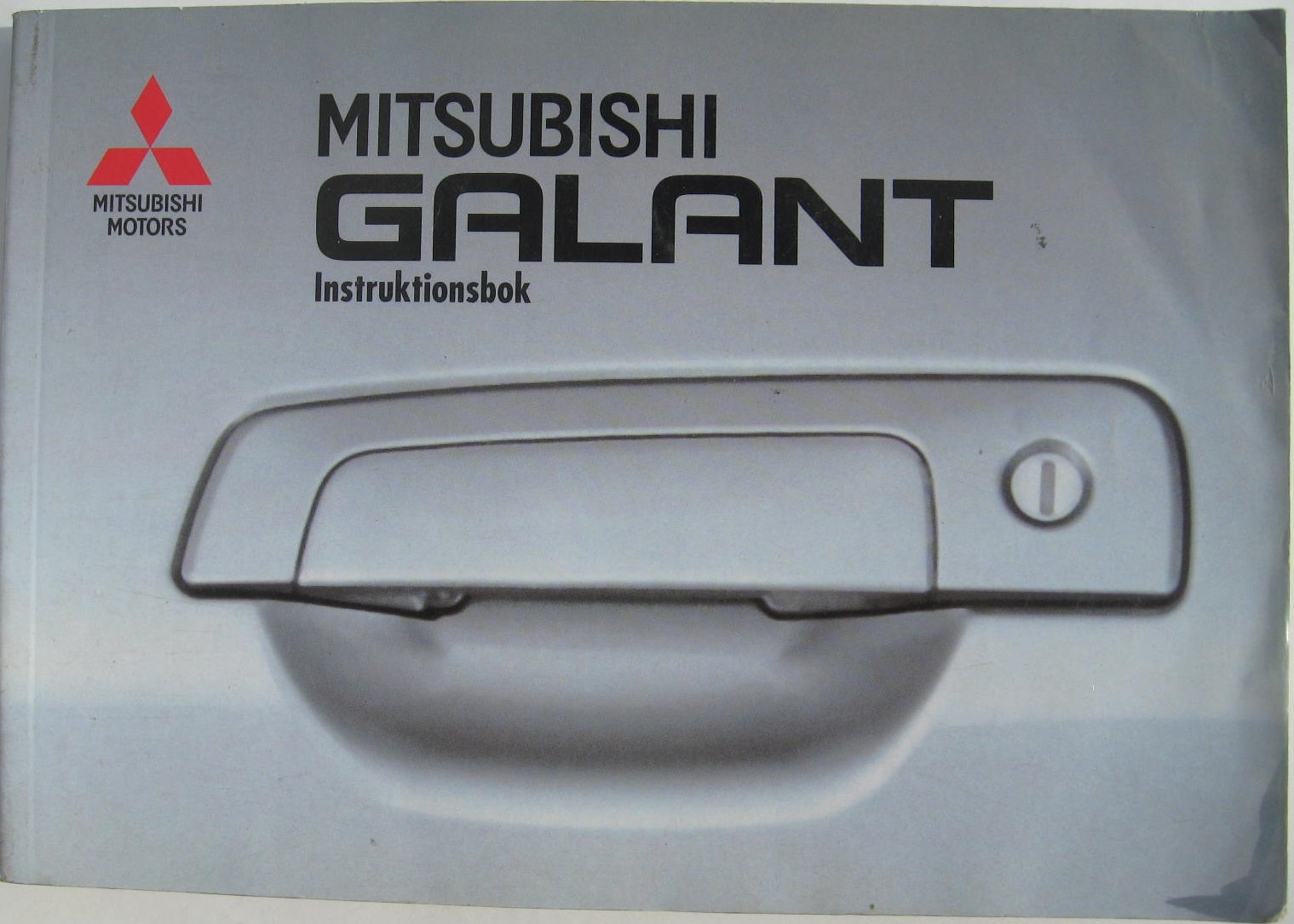 1998 Mitsubishi Galant instruktionsbok