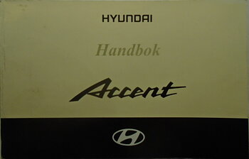 2000 Hyundai Accent Handbok 01.00