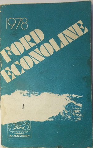 1978 Ford Econoline Van Owners Manual