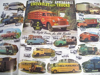 1947 Chevrolet Truck Försäljningsfolder