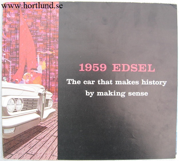 1959 Edsel Broschyr MD 7102-ADV