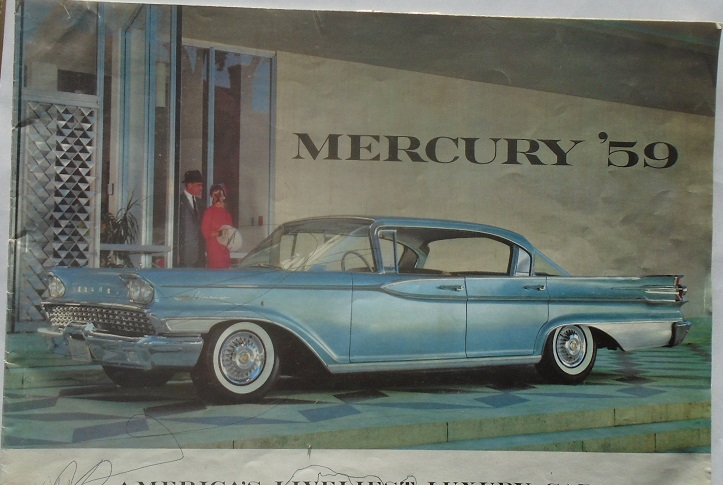 1959 Mercury lyxbroschyr