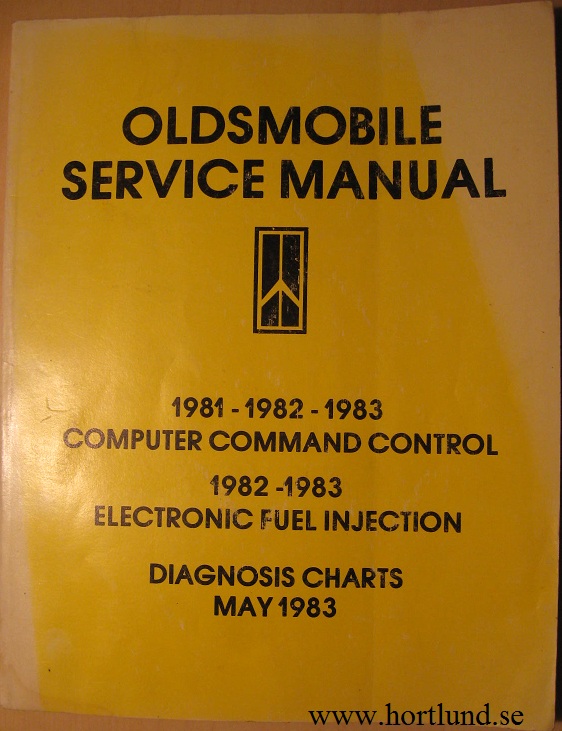 1981 - 1983 Oldsmobile Computer Command Control alla modeller