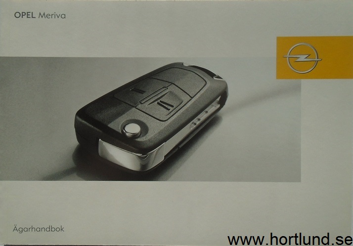2007  Opel Meriva Handbok 01/2007