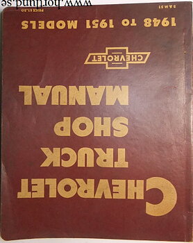 1948-1951 Chevrolet Truck Shop Manual
