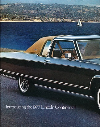1977 Lincoln Continental Lyxbroschyr - 2