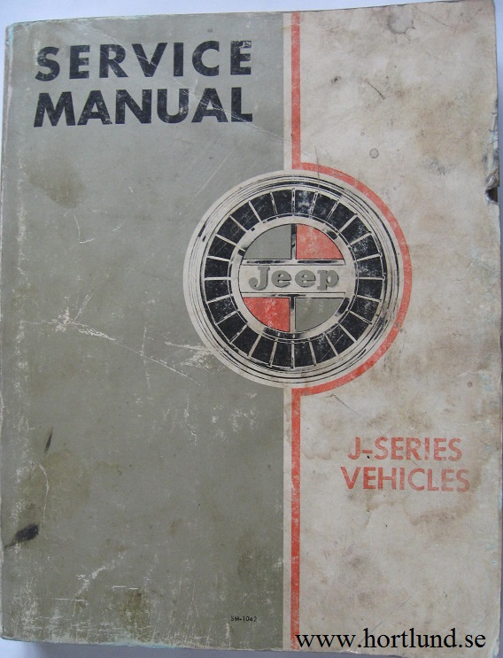 1969 - 1970 Jeep Truck J-Series Service Manual