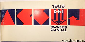 1969 AMC Rebel Owner's Manual