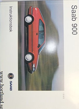 1995 SAAB 900 Instruktionsbok